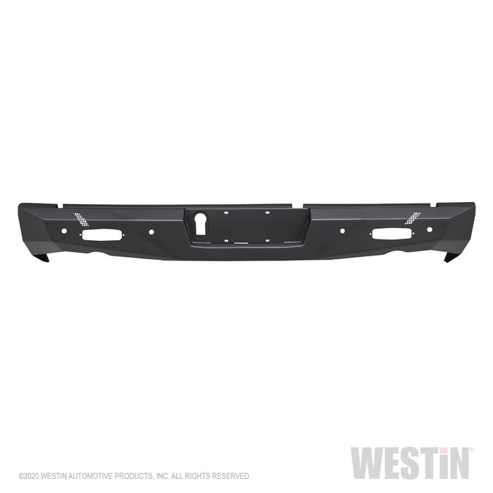 Westin 58-421025 Pro-Series Rear Bumper; Textured Black; - Truck Part Superstore