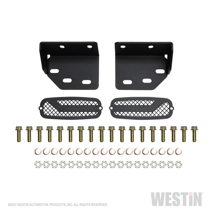 Westin 58-421025 Pro-Series Rear Bumper; Textured Black; - Truck Part Superstore