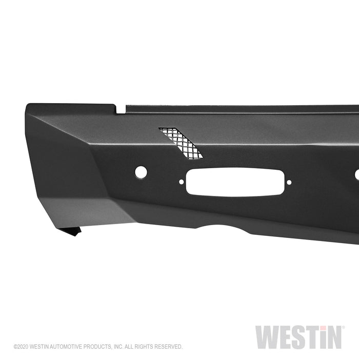 Westin 58-421025 Pro-Series Rear Bumper; Textured Black; - Truck Part Superstore