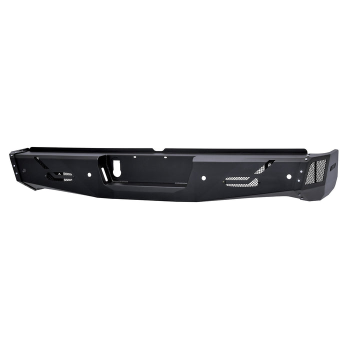 Westin 58-421035 Pro-Series Rear Bumper; Textured Black; Steel; - Truck Part Superstore