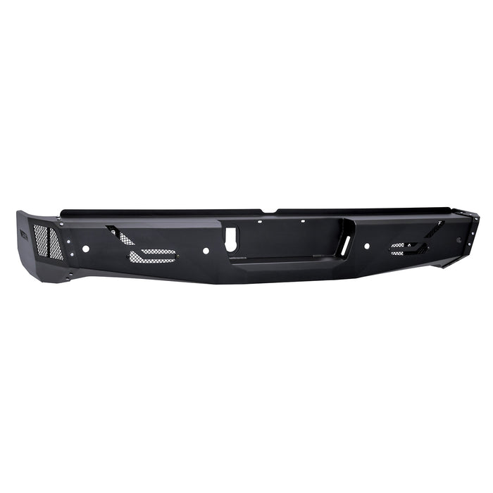 Westin 58-421035 Pro-Series Rear Bumper; Textured Black; Steel; - Truck Part Superstore