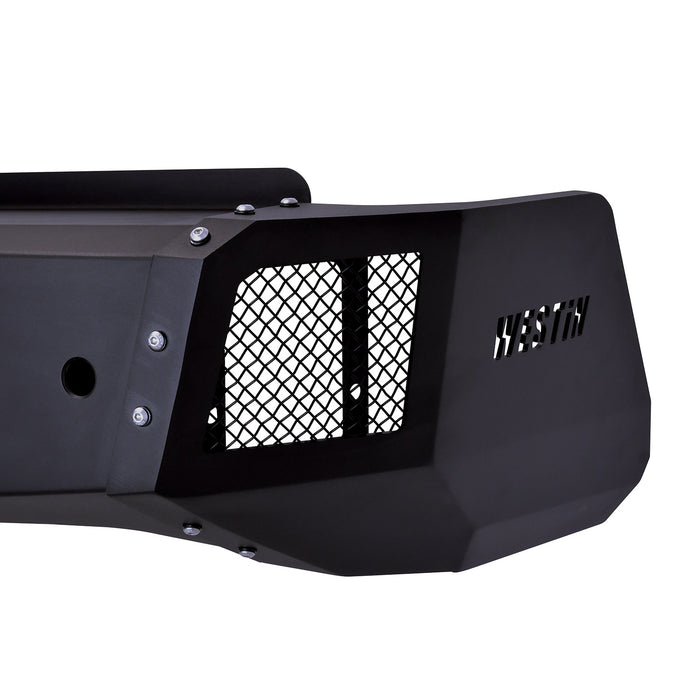 Westin 58-421035 Pro-Series Rear Bumper; Textured Black; Steel; - Truck Part Superstore
