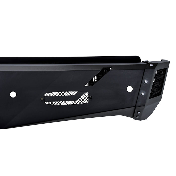 Westin 58-421035 Pro-Series Rear Bumper; Textured Black; Steel; - Truck Part Superstore