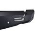 Westin 58-421075 Pro-Series Rear Bumper; Textured Black; Steel; - Truck Part Superstore