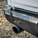 Westin 58-421075 Pro-Series Rear Bumper; Textured Black; Steel; - Truck Part Superstore