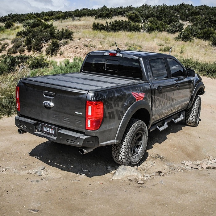 Westin 58-421085 Pro-Series Rear Bumper; Textured Black; - Truck Part Superstore