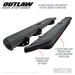 Westin 58-53155 Outlaw Nerf Step Bars; Textured Black; - Truck Part Superstore