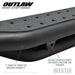 Westin 58-53565 Outlaw Nerf Step Bars; Textured Black; - Truck Part Superstore