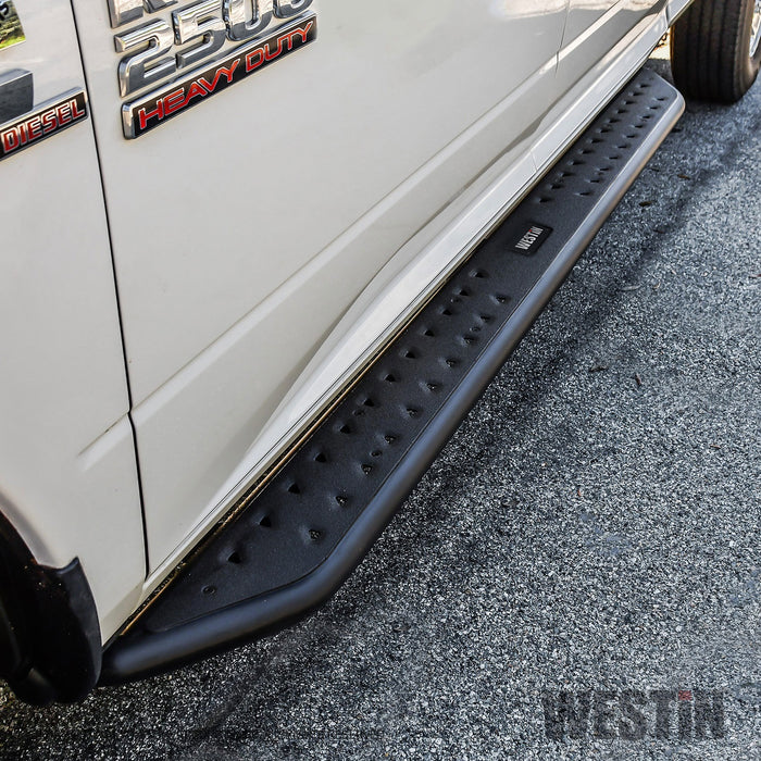 Westin 58-53565 Outlaw Nerf Step Bars; Textured Black; - Truck Part Superstore