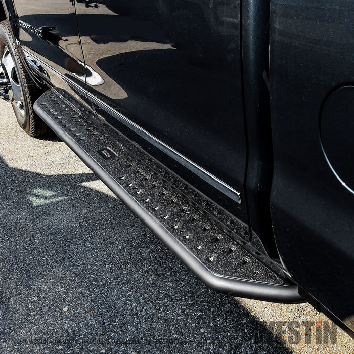 Westin 58-53725 Outlaw Nerf Step Bars; Textured Black; - Truck Part Superstore