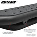 Westin 58-53835 Outlaw Nerf Step Bars; Textured Black; - Truck Part Superstore