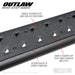 Westin 58-53835 Outlaw Nerf Step Bars; Textured Black; - Truck Part Superstore