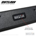 Westin 58-53835 Outlaw Nerf Step Bars; Textured Black; - Truck Part Superstore