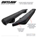 Westin 58-53935 Outlaw Nerf Step Bars; Textured Black; For Super Cab; - Truck Part Superstore