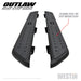 Westin 58-53945 Outlaw Nerf Step Bars; Textured Black; For Super Crew Cab; - Truck Part Superstore