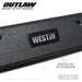Westin 58-54135 Outlaw Nerf Step Bars; Textured Black; - Truck Part Superstore