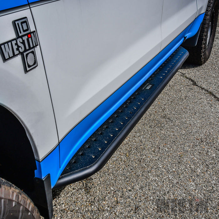 Westin 58-54135 Outlaw Nerf Step Bars; Textured Black; - Truck Part Superstore