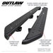 Westin 58-54165 Outlaw Nerf Step Bars; Textured Black; Steel; - Truck Part Superstore