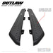 Westin 58-54165 Outlaw Nerf Step Bars; Textured Black; Steel; - Truck Part Superstore