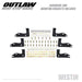 Westin 58-54165 Outlaw Nerf Step Bars; Textured Black; Steel; - Truck Part Superstore