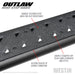 Westin 58-54165 Outlaw Nerf Step Bars; Textured Black; Steel; - Truck Part Superstore