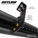 Westin 58-54165 Outlaw Nerf Step Bars; Textured Black; Steel; - Truck Part Superstore