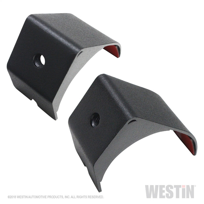 Westin 58-60055 Outlaw Bumper License Plate Mount; Textured Black; - Truck Part Superstore