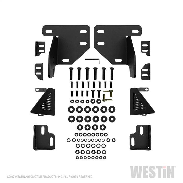 Westin 58-61005 Outlaw Front Bumper; Textured Black; - Truck Part Superstore