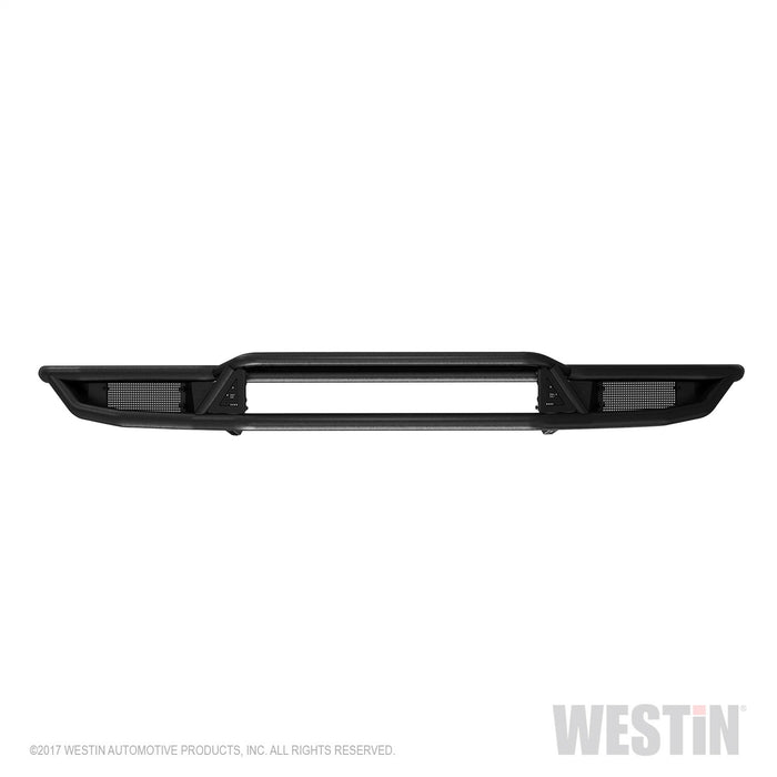 Westin 58-61015 Outlaw Front Bumper; Textured Black; - Truck Part Superstore
