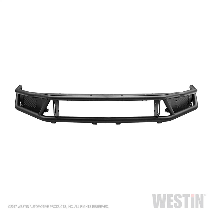 Westin 58-61025 Outlaw Front Bumper; Textured Black; - Truck Part Superstore
