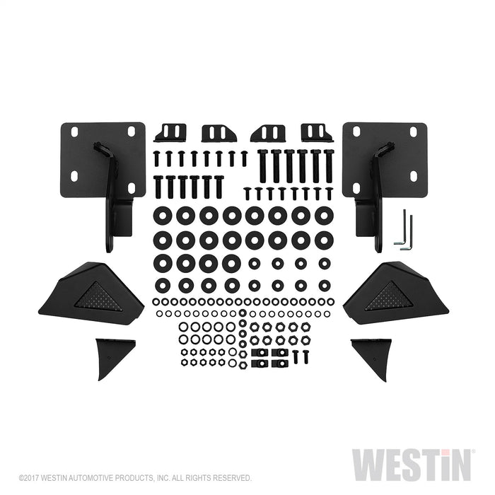 Westin 58-61025 Outlaw Front Bumper; Textured Black; - Truck Part Superstore