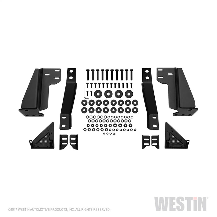 Westin 58-61035 Outlaw Front Bumper; Textured Black; - Truck Part Superstore