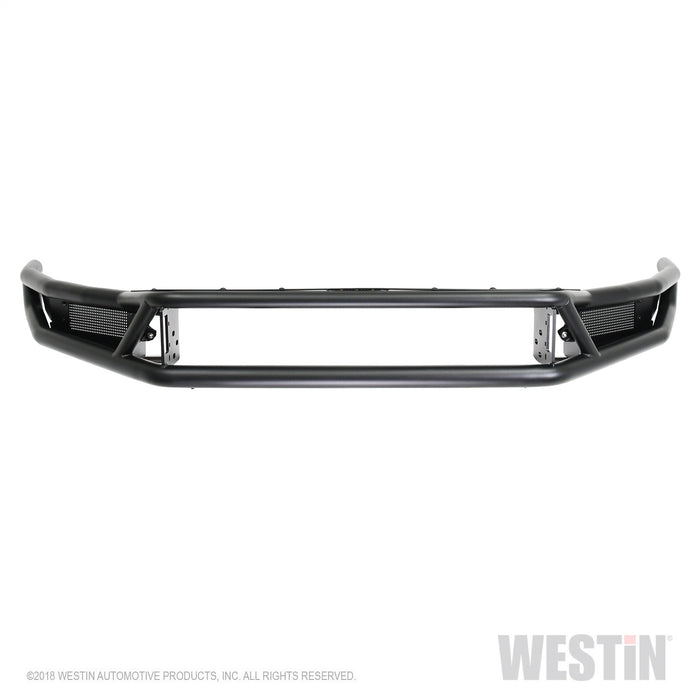 Westin 58-61055 Outlaw Front Bumper; Textured Black; - Truck Part Superstore