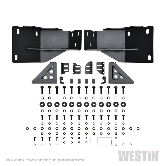 Westin 58-61075 Outlaw Front Bumper; Textured Black; - Truck Part Superstore