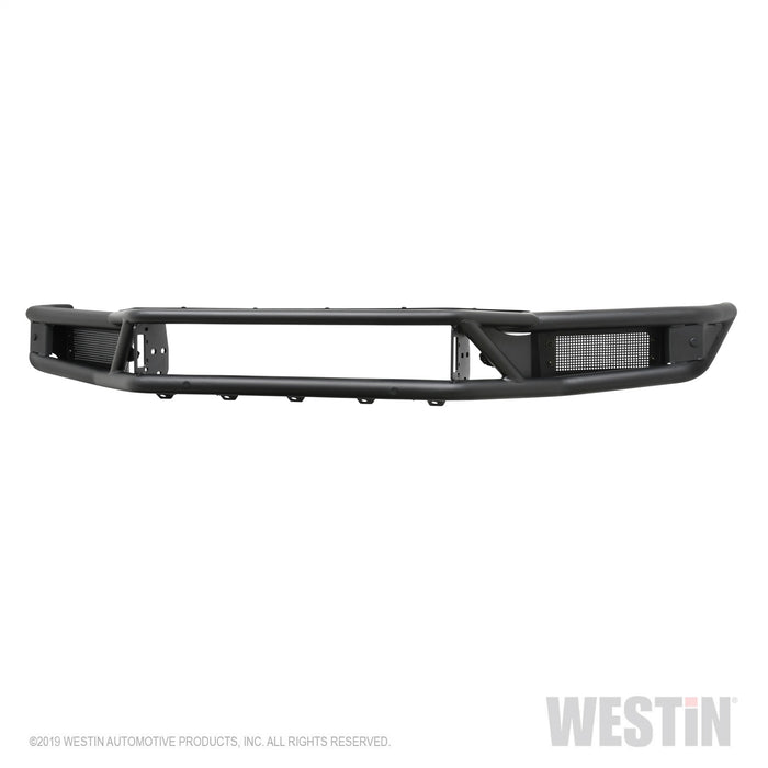 Westin 58-61215 Outlaw Front Bumper; Textured Black; - Truck Part Superstore