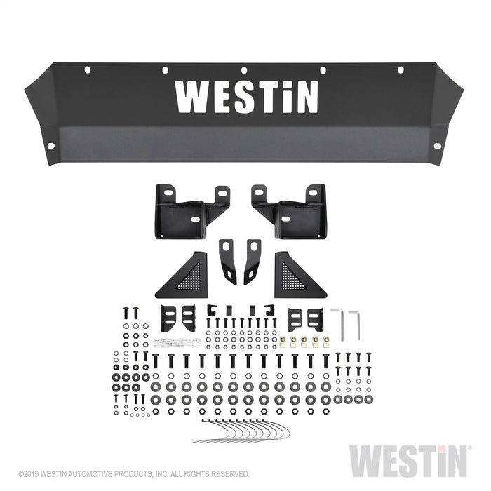 Westin 58-61215 Outlaw Front Bumper; Textured Black; - Truck Part Superstore