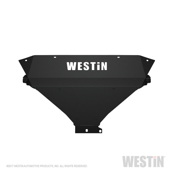 Westin 58-71005 Outlaw Bumper Skid Plate; Textured Black; - Truck Part Superstore