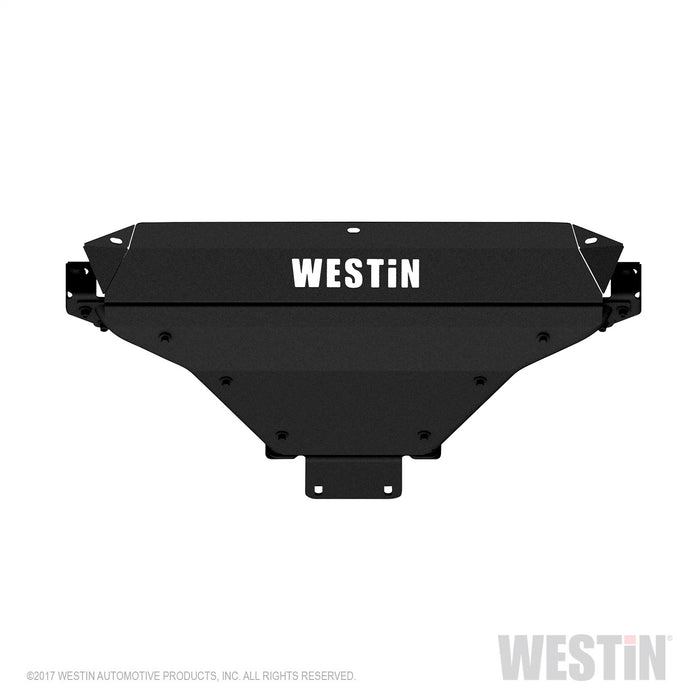 Westin 58-71015 Outlaw Bumper Skid Plate; Textured Black; - Truck Part Superstore