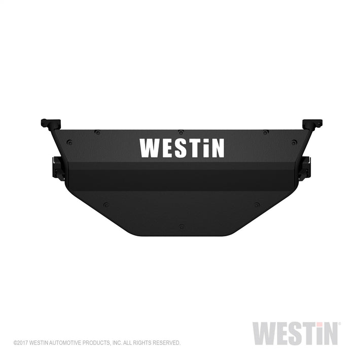 Westin 58-71025 Outlaw Bumper Skid Plate; Textured Black; - Truck Part Superstore