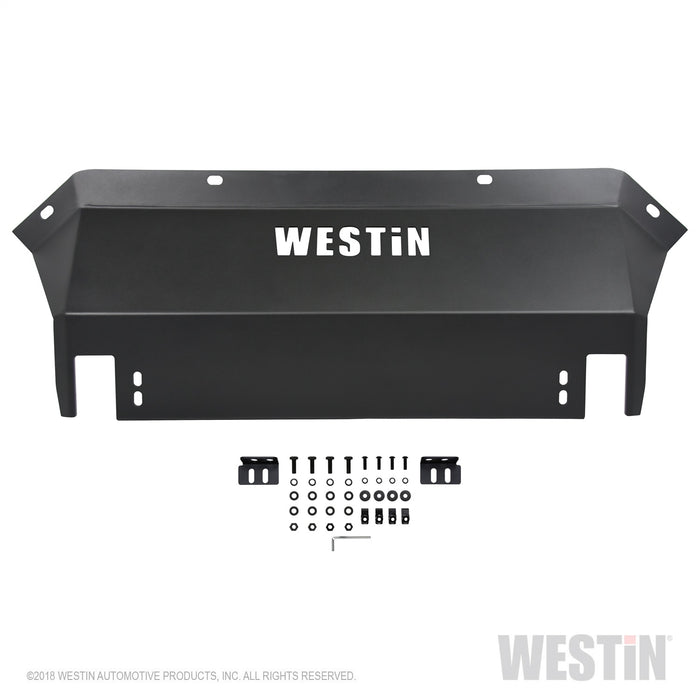 Westin 58-71055 Outlaw Bumper Skid Plate; Textured Black; - Truck Part Superstore