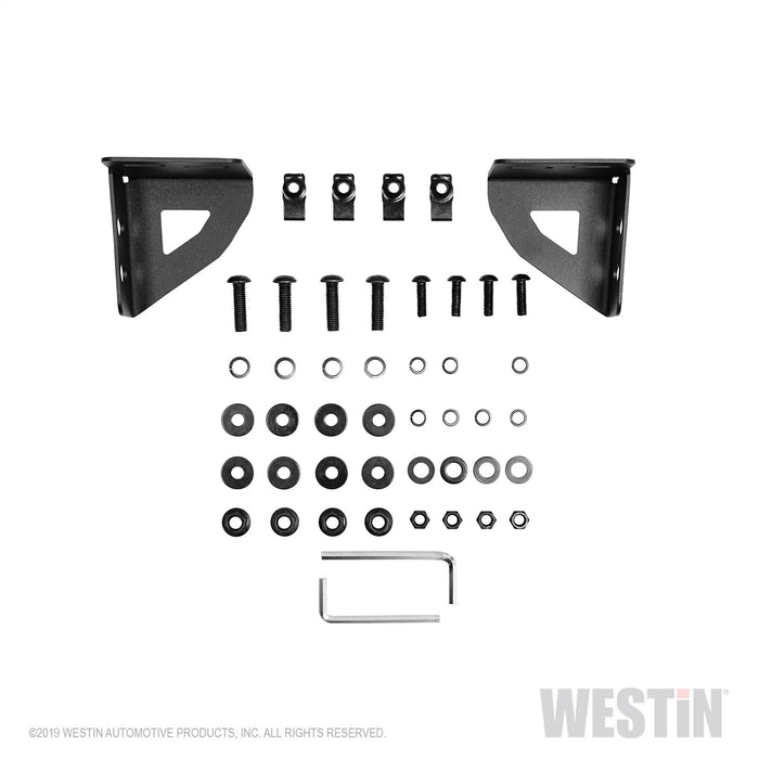 Westin 58-71075 Outlaw Bumper Skid Plate; Textured Black; - Truck Part Superstore