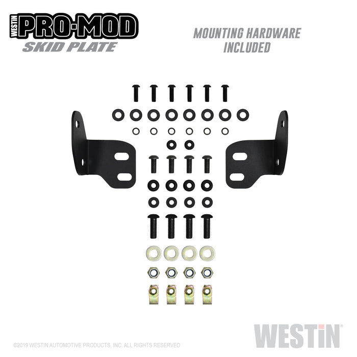 Westin 58-71175 Pro-Mod Skid Plate; Textured Black; - Truck Part Superstore