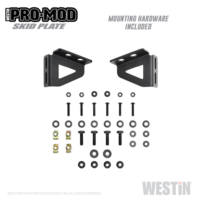 Westin 58-71185 Pro-Mod Skid Plate; Textured Black; - Truck Part Superstore