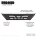 Westin 58-71195 Pro-Mod Skid Plate; Textured Black; - Truck Part Superstore
