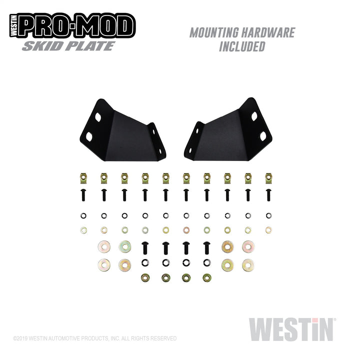 Westin 58-71195 Pro-Mod Skid Plate; Textured Black; - Truck Part Superstore
