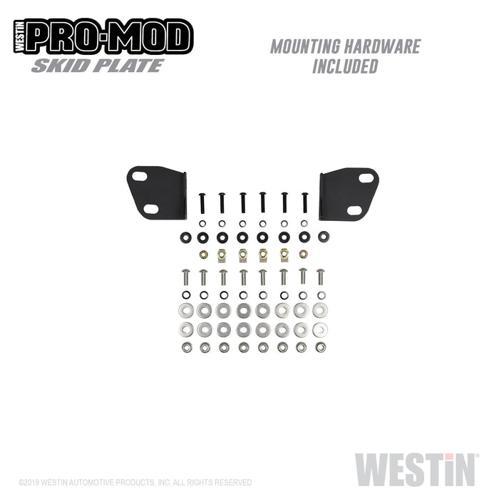 Westin 58-71225 Pro-Mod Skid Plate; Textured Black; - Truck Part Superstore