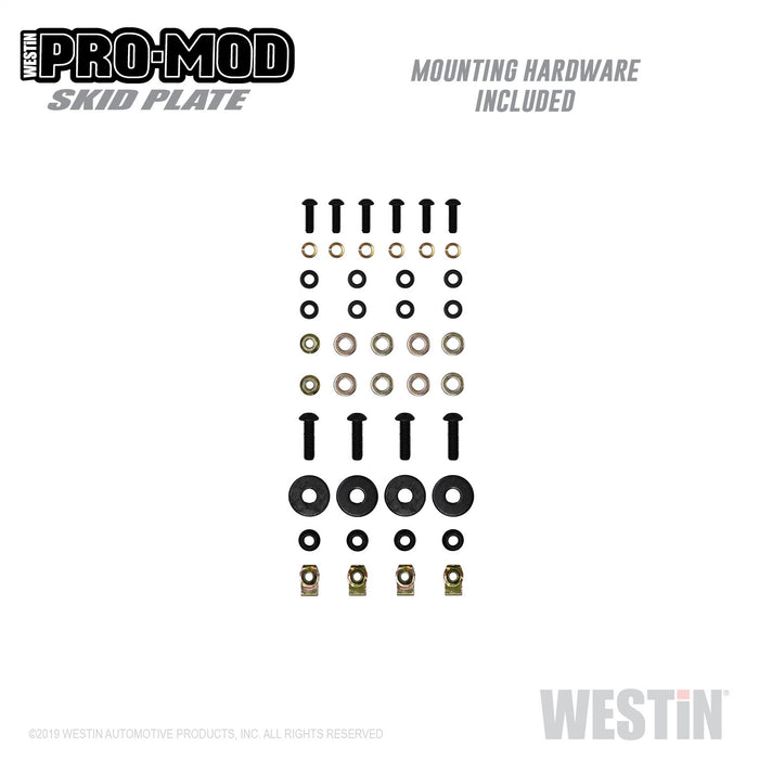 Westin 58-72015 Pro-Mod Skid Plate; Textured Black; - Truck Part Superstore
