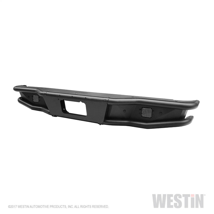 Westin 58-81005 Outlaw Rear Bumper; Textured Black; - Truck Part Superstore