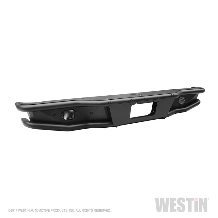 Westin 58-81005 Outlaw Rear Bumper; Textured Black; - Truck Part Superstore