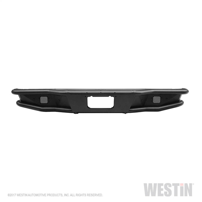 Westin 58-81005 Outlaw Rear Bumper; Textured Black; - Truck Part Superstore